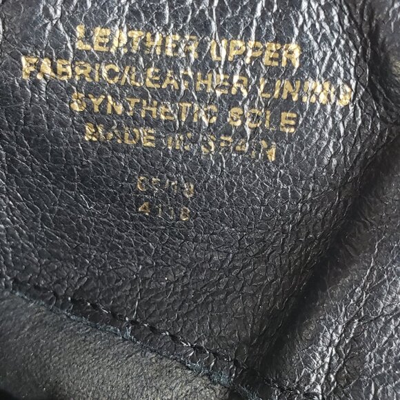 Kurt Geiger London Stride 70 Bootie Smooth Leather Black size 38 US 7.5 Heels - Picture 10 of 16